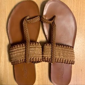 Lucky brand slip on sandals